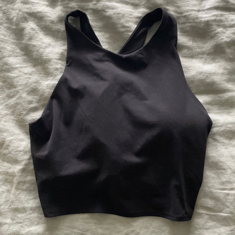 Athleta conscious crop size M black